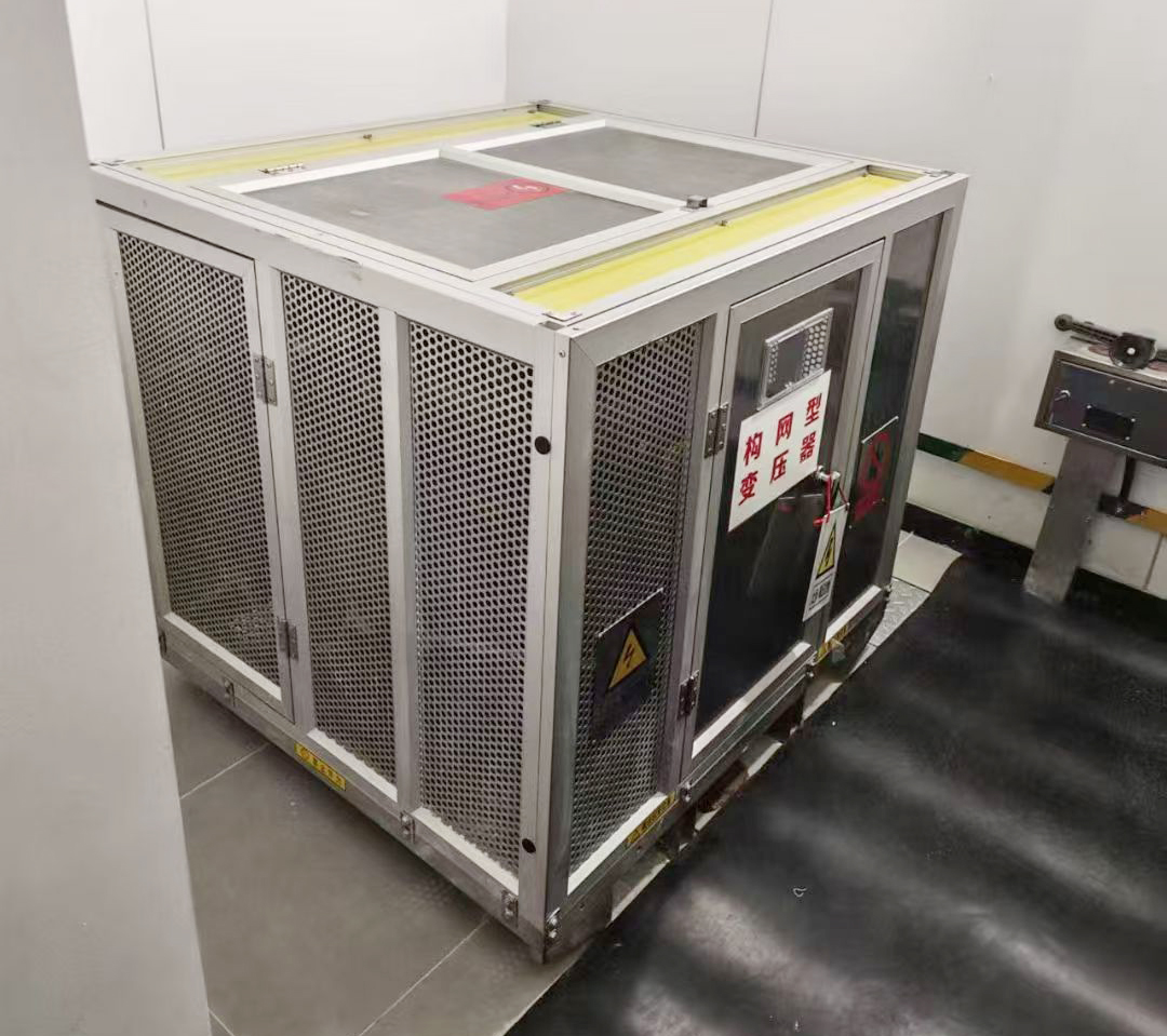 海鴻電氣立體卷鐵心變壓器護航國內首套構網型風光儲一體化系統投運